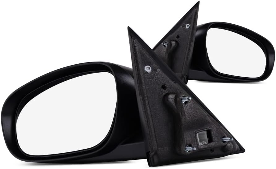 For Dodge Magnum Door Mirror 2005 2006 2007 2008 Driver and Passenger Side Pair Textured Power Heated Non Folding CH1320295