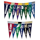Rico Industries NCAA American Athletic Conference Complete 4" x 9" Felt Mini Pennant League Set (Includes ALL Football Teams)