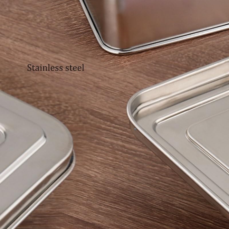 Stainless Steel Seasoning Box Set for Kitchen with Lid Suitable for Restaurant Use