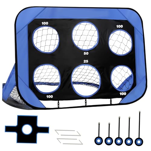 FytStycale Kid Soccer Goals Easy Assembly Training Equipment Portable Football Gate for