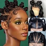 HERMOUS Full Lace Wigs Human Hair Pre Plucked Bleached Knots HD Transparent Hand Tied Whole Lace Body Wave Human Hair Wigs With Baby Hair 12A Brazilian Virgin Hair 180% Density 20 Inch Natural Black