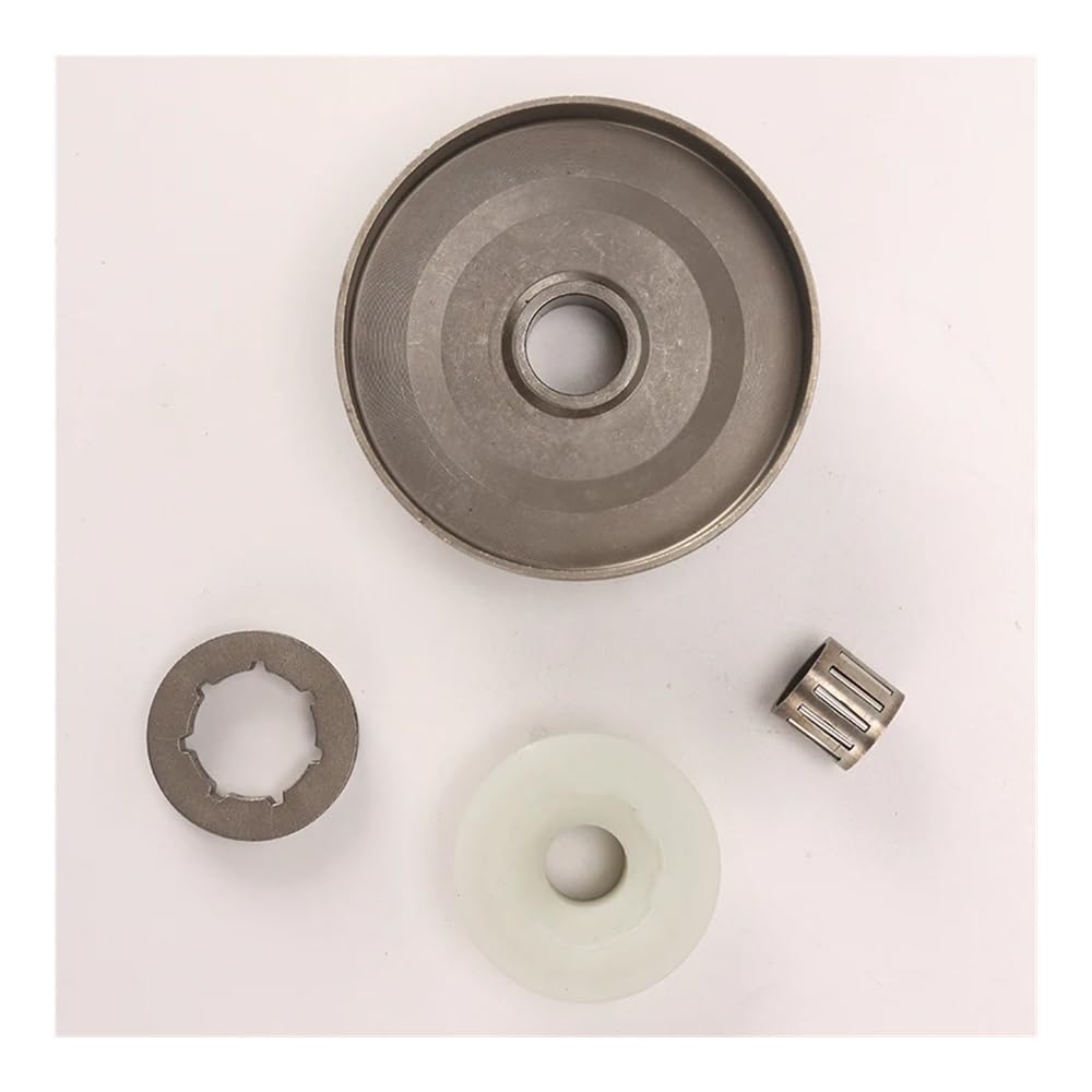 Clutch Drum .325 7 Teeth 19mm Sprocket Rim Fit for Chinese 4500 5200 5800 45cc 52cc 58cc Chainsaw Parts Needle Bearing Worm Gear