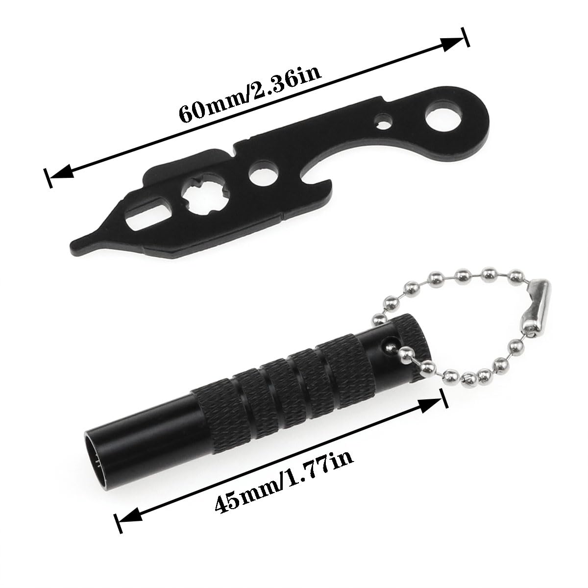 AYLIFU 1 set Dart Wrench Tool Dart Head Handling tool Rods and Specific Dart Heads For handling damaged dart rods and tips, black