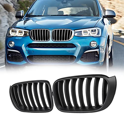 Grilles course pare-chocs avant BMW X3 X4 F25 F26 remplaçant calandre usée