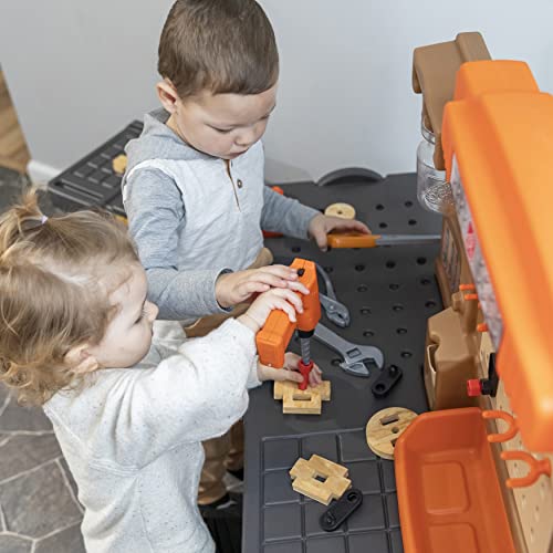 Step2 489099 Pro Play Kids Workshop Play Set, Indoor/Oudoor Tool Bench, Toddlers Ages 3+ Years Old thumb #6