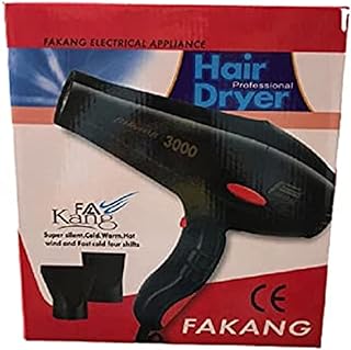 Fakang Hair Dryer - 3000, Black