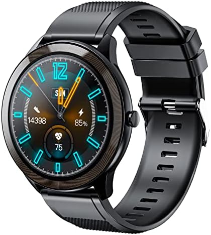 SMORFIT Smart Watch for Men, Fitness Tracker with Heart Rate Monitor Pedometer Sleep Monitor, IP68 Waterproof Activity Tracker for Andriod and iOS , Bluetooth Fitness Watches