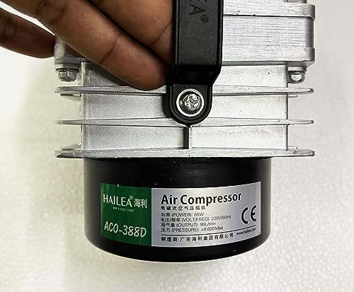 Image of ANMSALES Hailea ACO-388D Magnetic Air Pump AC Series for Pond,Biofloc,Fish Tank,Aquarium,Hydroponics