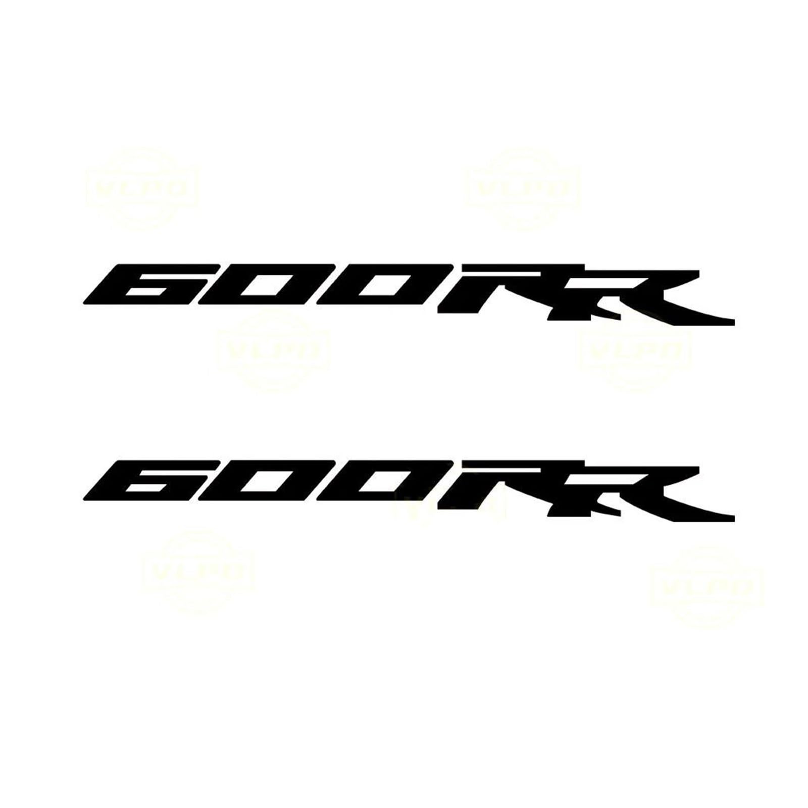 for CBR600RR CBR600 600RR CBR 600 RR Motorcycle Stickers Waterproof Reflective Decal(Black)