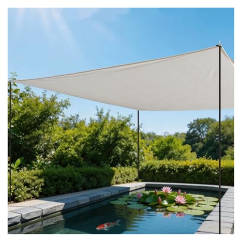 Filet 60% bâche en maille avec œillets toile d'ombrage jardin 5x6m