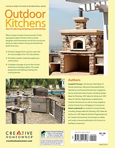 Outdoor Kitchens: Ideas for Planning, Designing, and Entertaining (Creative Homeowner) Over 300 Photos and Advice on Location, Size, Features, Appliances, Cost, Heating, Cooling, Furniture, and More - Image 2