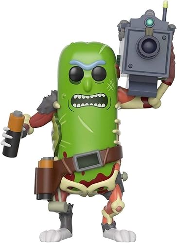 Miniatura 2 de Funko Pop Animation Rick  Morty - Pickle Rick con figura coleccionable láser multicolor 375 pulgadas