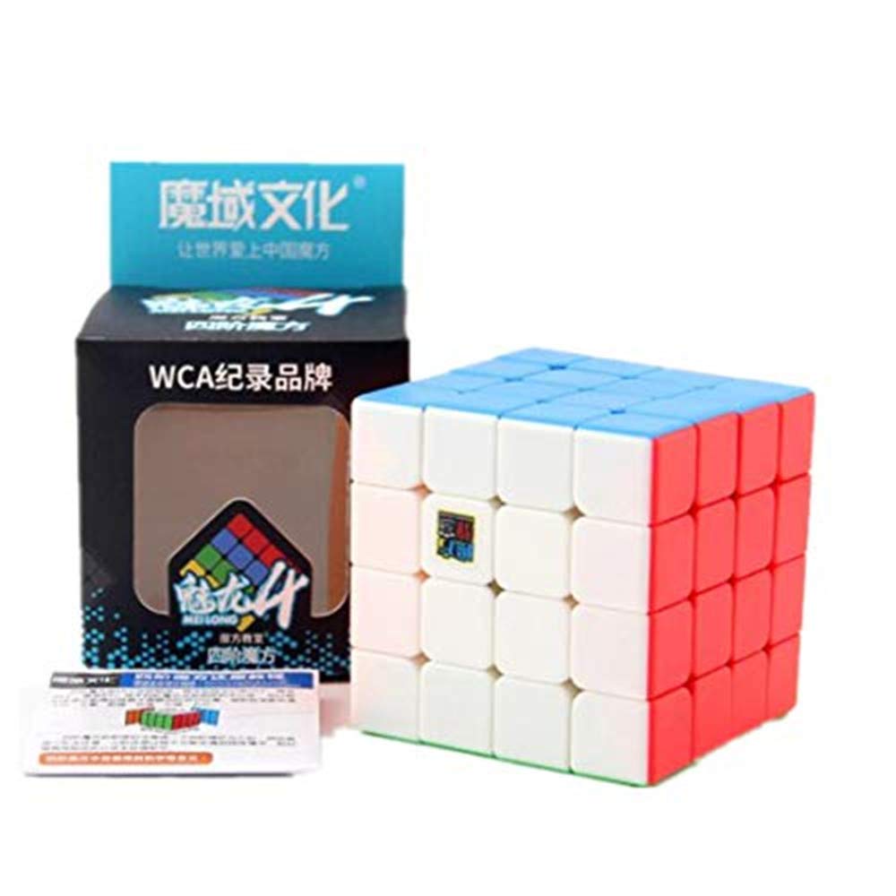 Cuberspeed Moyu Mofang Jiaoshi 4X4 Stickerless Magic cube Cubing Classroom MF4S color 4X4X4 Speed cube