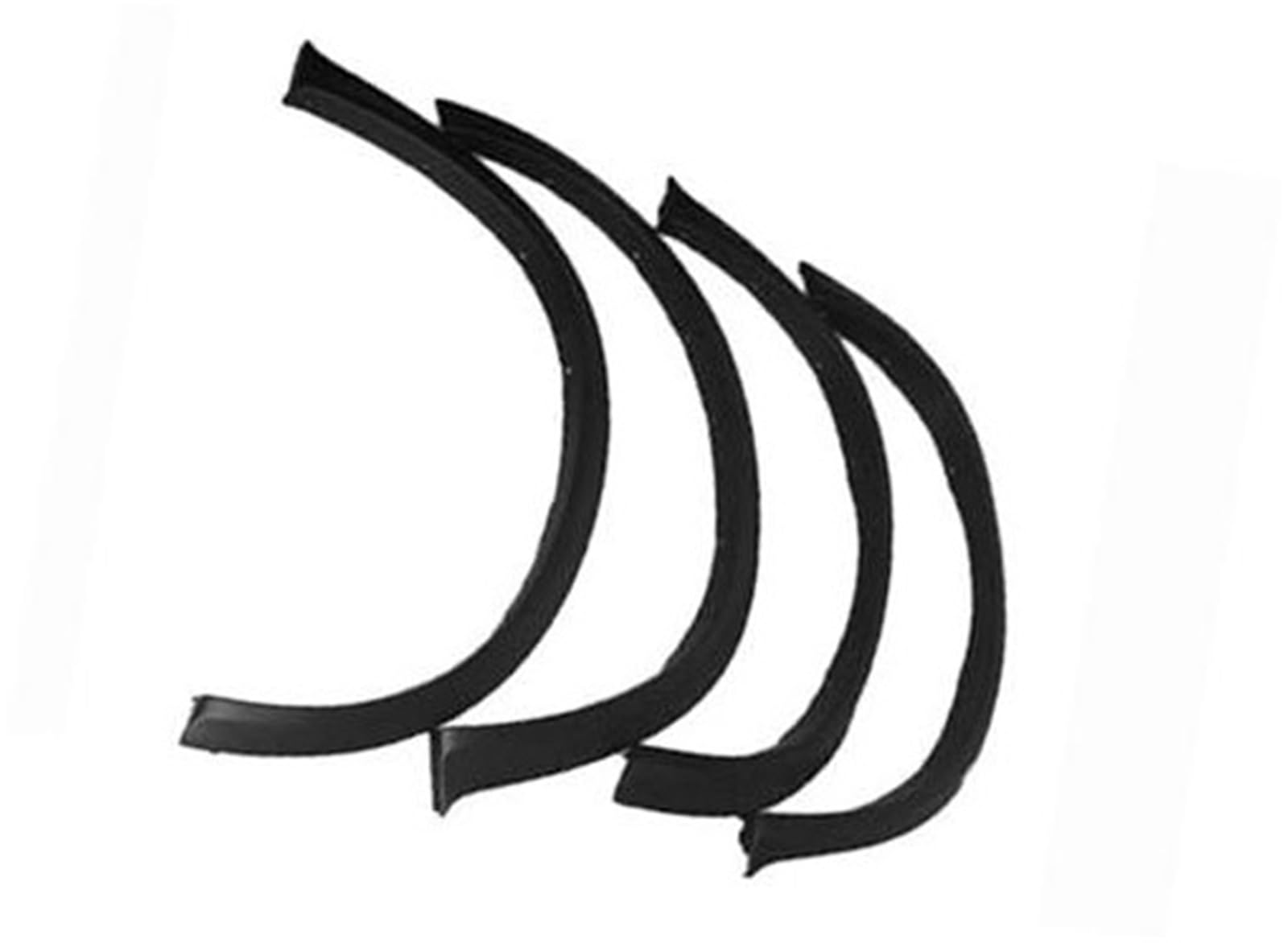Dla BMW, E70 X5 SUV 2007-2013 4 szt. Czarne szerokie nadwozie