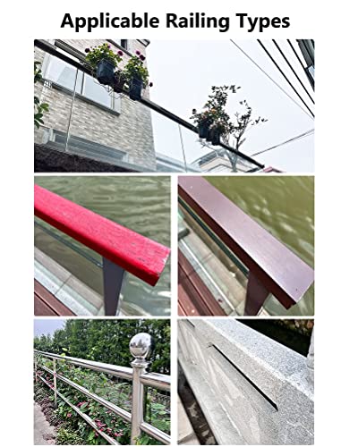 Table suspendue de balcon en fer table pliante réglable pour pont