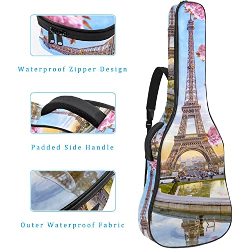 Housse de sac de guitare épaisse avec rembourrage en éponge imperméable pour guitare acoustique électrique basse… - Les Beatles, Paul McCartney, John Lennon, RIngo Starr, George Harrison Housse de sac de guitare épaisse avec rembourrage en éponge imperméable pour guitare acoustique électrique basse… – Image 5