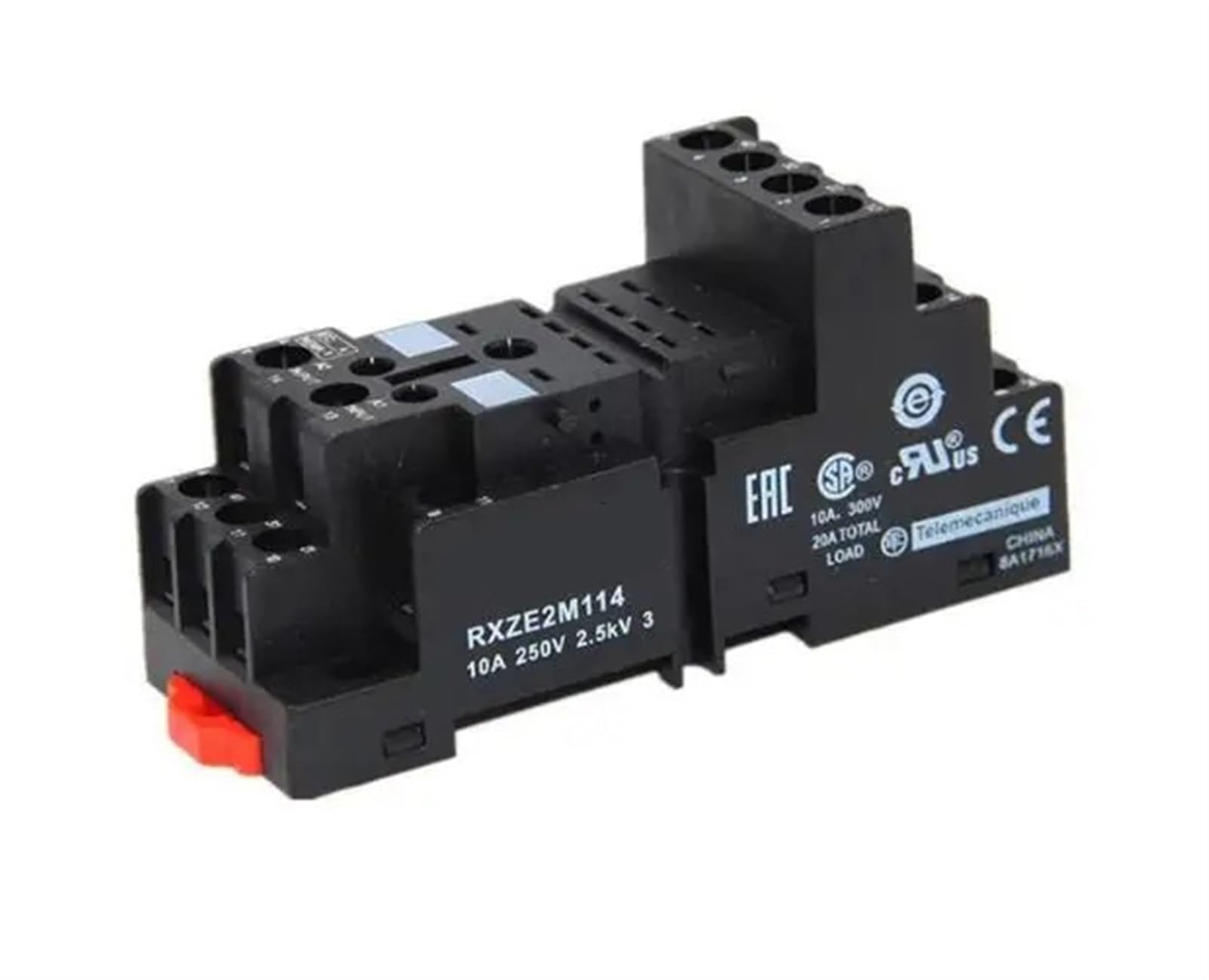 Base de relais sur Rail RXZE2M114 à 14 broches pour armoire électrique Schneider