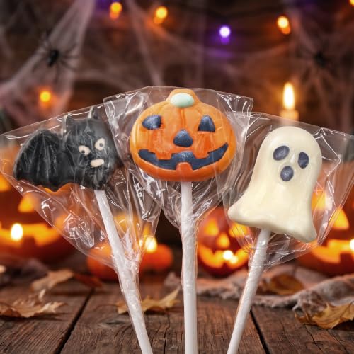 Taboom Halloween Lollipops, Spooky Shapes, Individually Wrapped, 12 Ct | Dye-free suckers for trick-or-treat, classroom parties and kids' favors, 12 individually wrapped pops. - image 4