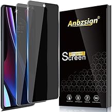 2 عبوة من واقي شاشة الخصوصية لهاتف Motorola Edge Plus 2022، زجاج مقوى مضاد للتجسس بقوة 9H