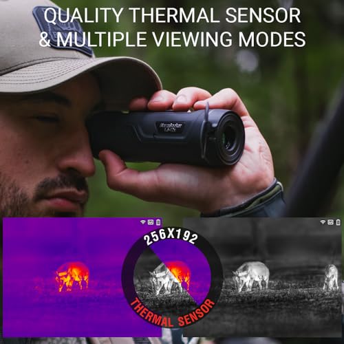 Image of ATN BlazeSeeker-207 Thermal Imaging Monocular 256x192; 1-8.8X 12 Micron <35 NETD 50 Hz