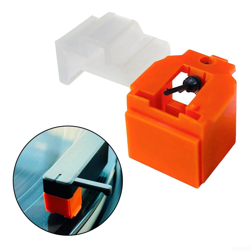 Carbon Fiber Reinforced Record Player Needle Replacement for ATN3600 ATN91 Compatible with Multiple Turntable Models