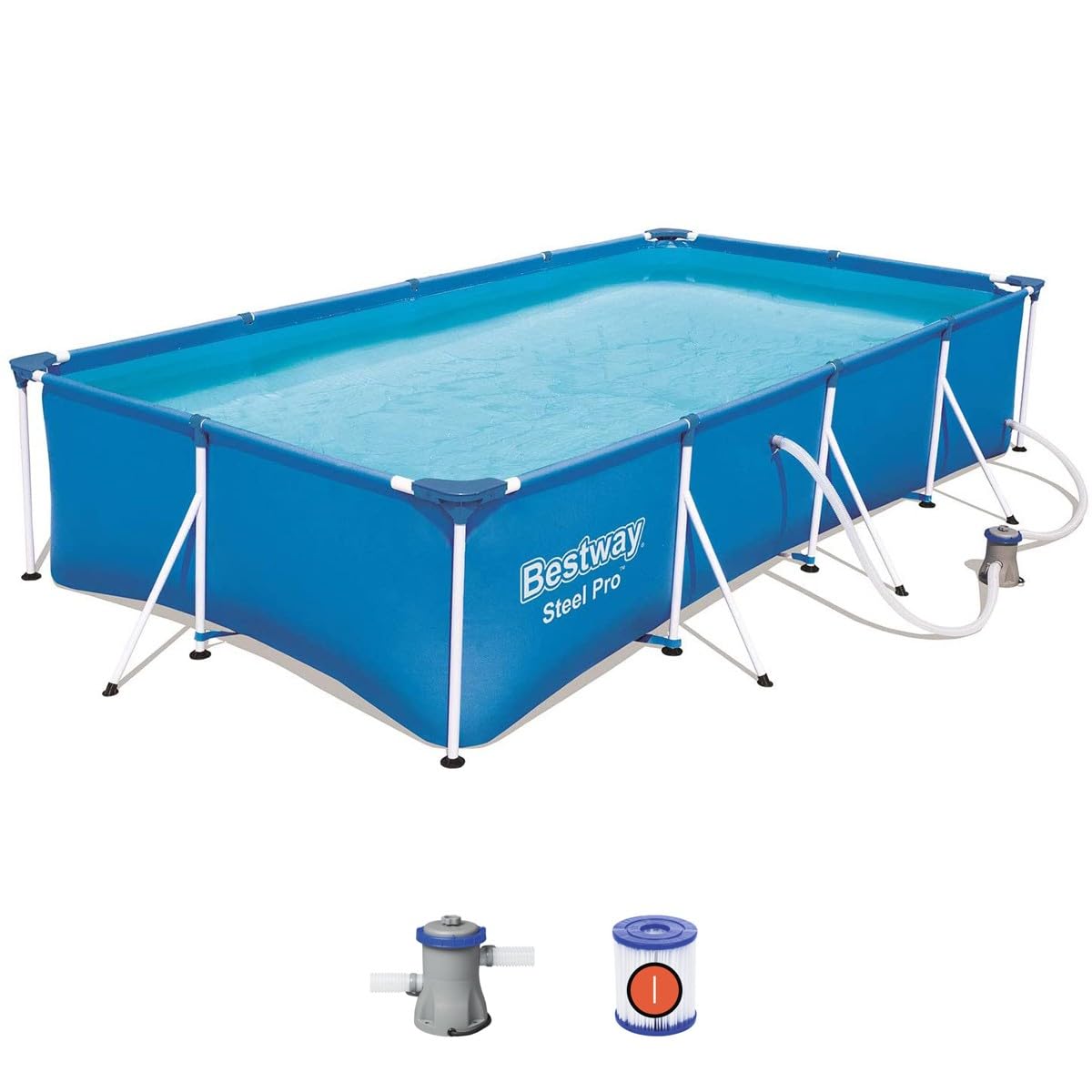 Bestway Piscine Splash Frame Pool Bleu 400 x 211 x 81 cm 56424