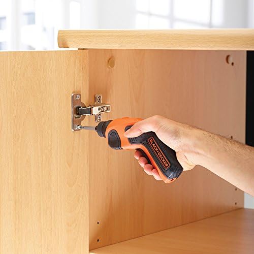 Black & Decker CS3651LC-GB B/DCS3651LC 3.6V Li-Ion Screwdriver, 3.6 V, Black/Orange