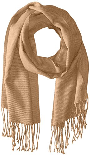 Gabriella Women's Solid Scarf with Fringe