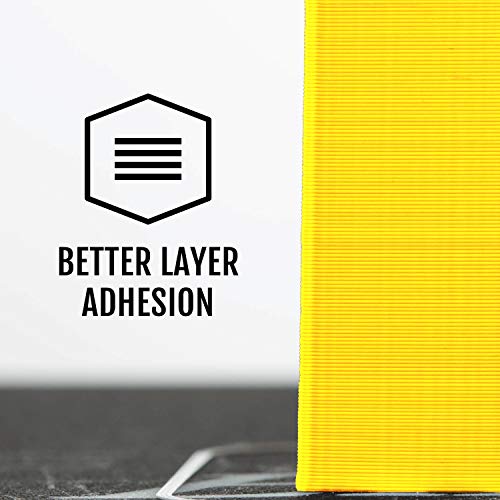 Hatchbox 1,75 mm giallo PLA filamento per