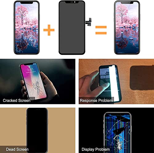Bokman OLED Touch Screen per iPhone XS, Vetro