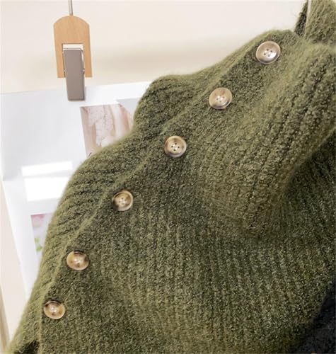 Womens High Collared Poncho Knitted Sweater Cardigan Elegant Shawls and Wraps for Evening Dresses Scarf Cape Wrap Accessories2