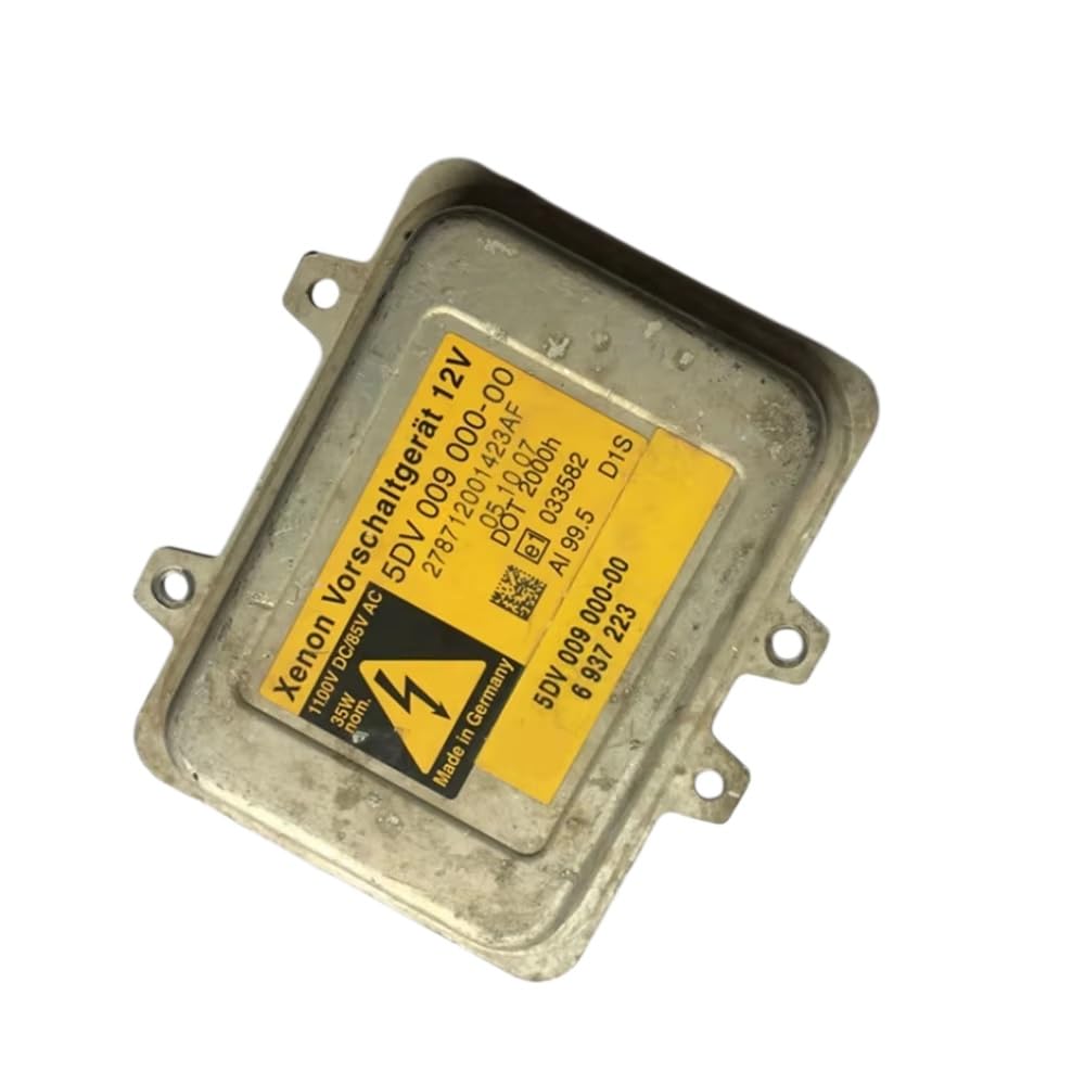 Llyixuai 5Dv009000-00-Yellow D1s 12767670 5Dv009000-00 Xenon Headlight Ballast For Benz For Land For Rover 5Dv00900000 Control Module(5Dv009000-00-Yellow)