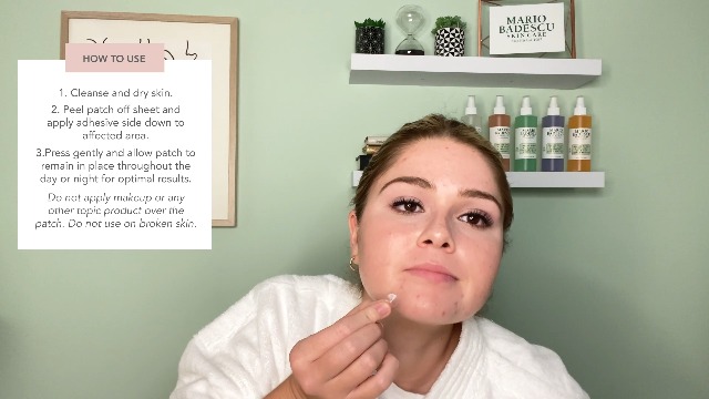 mario badescu drying patch blemish covering invisible spot treatment absorbing all day polymer adhesion with vitamin c vegan amp cruelty free strong hold 60 patches 12mm clear