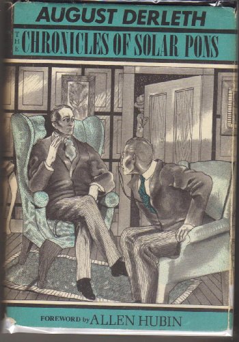 The chronicles of Solar Pons B0006CBNFS Book Cover