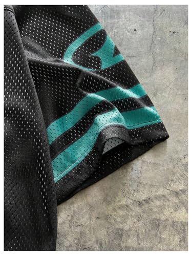 SOLY HUX Men's Graphic Tees Jersey Shirts Number Print Tees Baggy Basketball T-Shirt Streetwear Y2k Clothes3