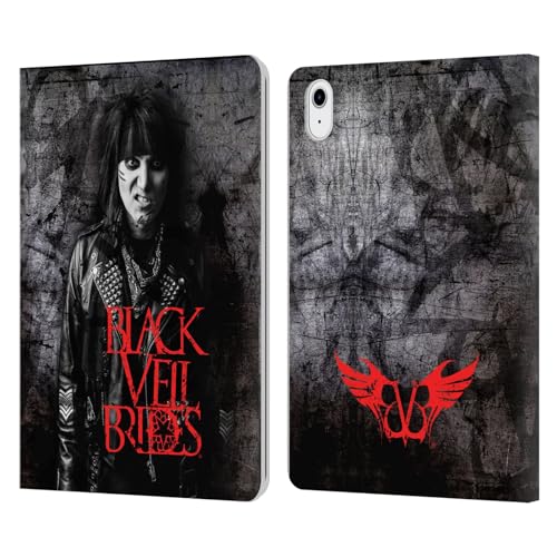Coque iPad Air 11 Black Veil Brides en cuir anti-rayure et antichoc