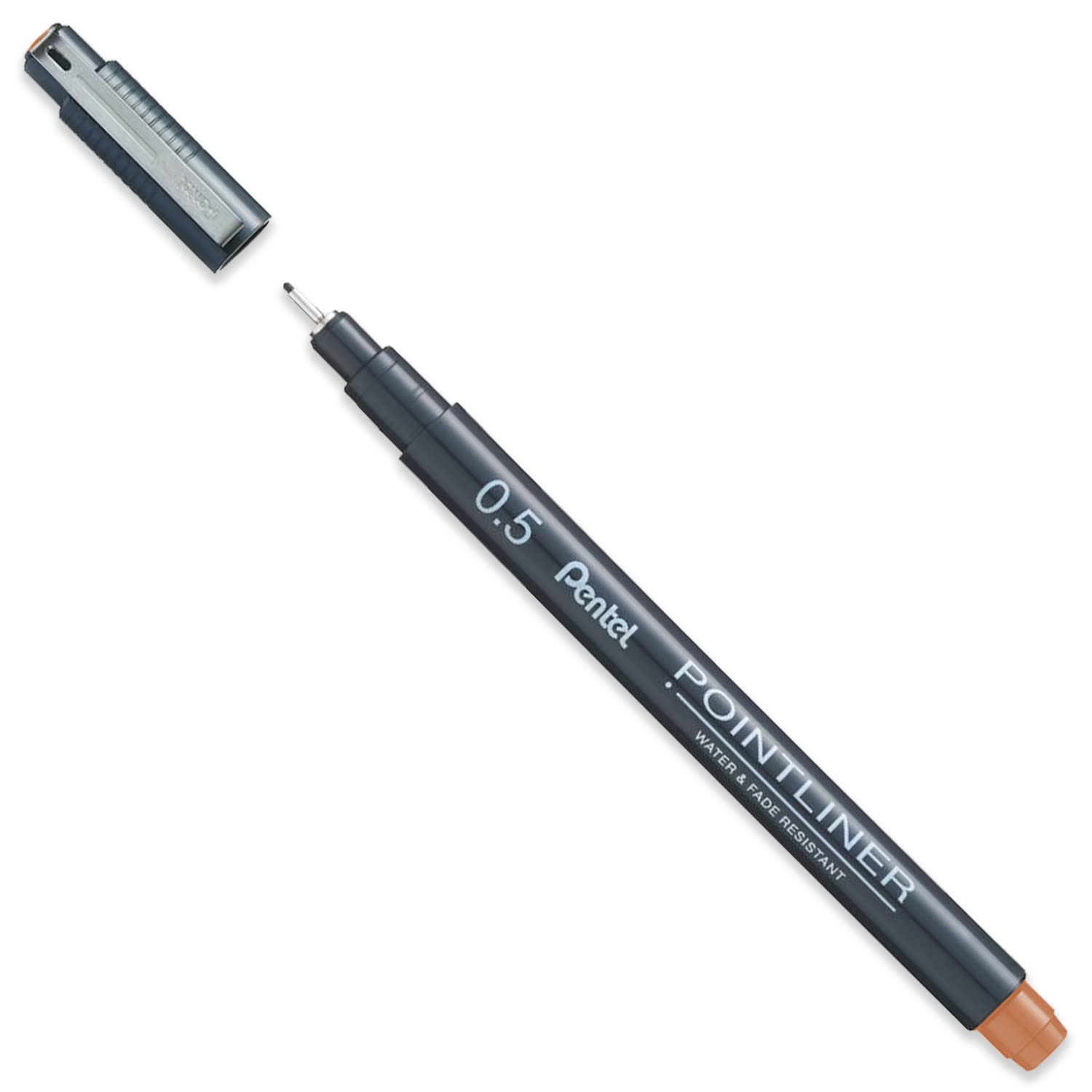Pentel S20P Pointliner Pigment Liner Technisches Zeichnen Fineliner Pen – Full Range – Schwarz, Sepia, Sanguine & Grey Tinte – 14 Stück