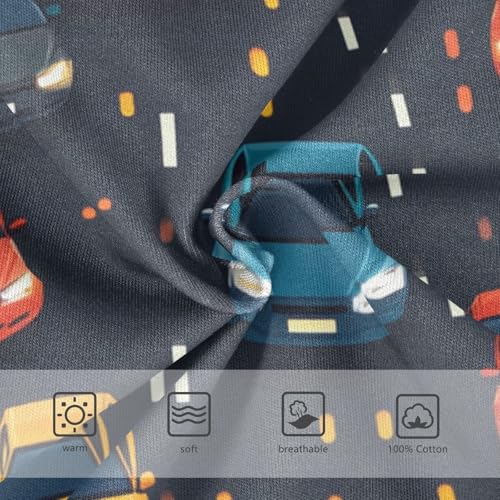 KLL Cute Pattern Cars Road Little Boys Pure Cotton Training Underwear Cute Undies3