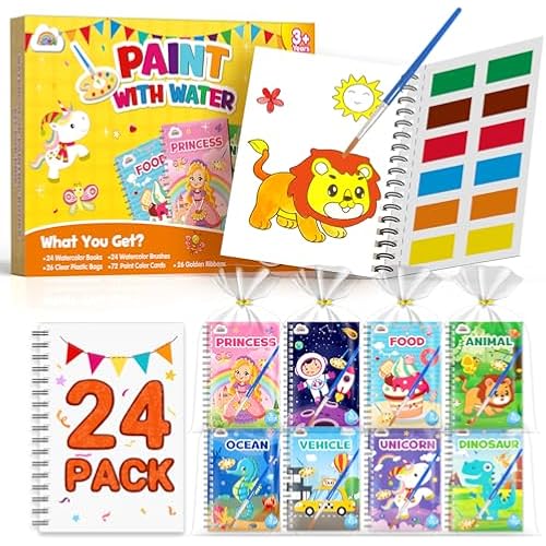 ZMLM 24 Pack Coloring Books - Birthday Party Favors for Kids 4-8 Craft Gift