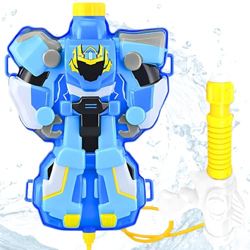 Image of Storio Holi Pichkari Water Gun Toy for Kids with Uoto 30Ft Range | High Pressure Summer Custom Adjustable Shoulder Strap | Ideal Outdoor Toy for Pool & Beach Fun