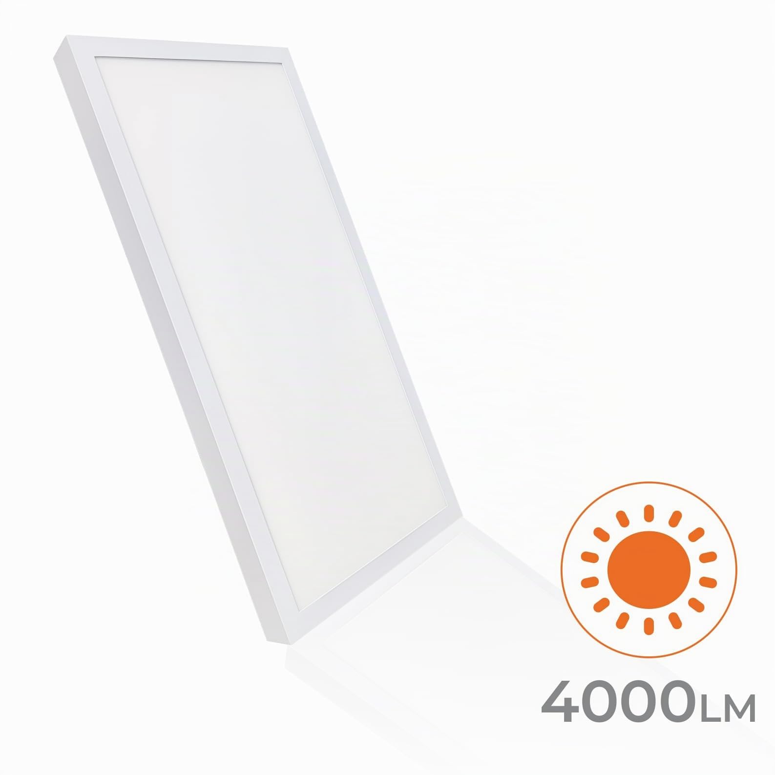 Panneau LED Surface 60x30cm 36W CCT 4000 Lumens Driver inclus