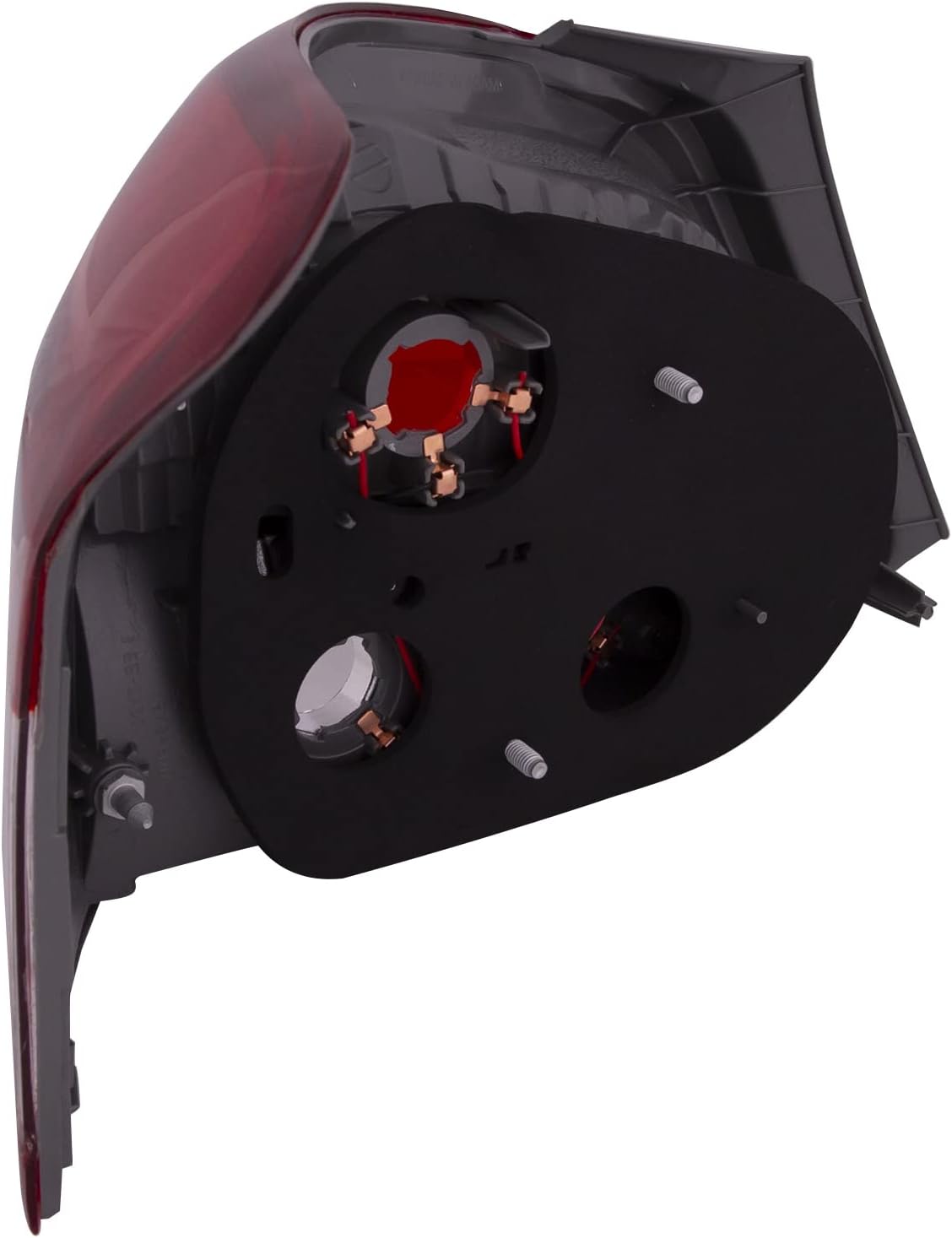 HEADLIGHTSDEPOT Tail Light Right Passenger Side Compatible with Toyota Yaris 2007-2012 Base