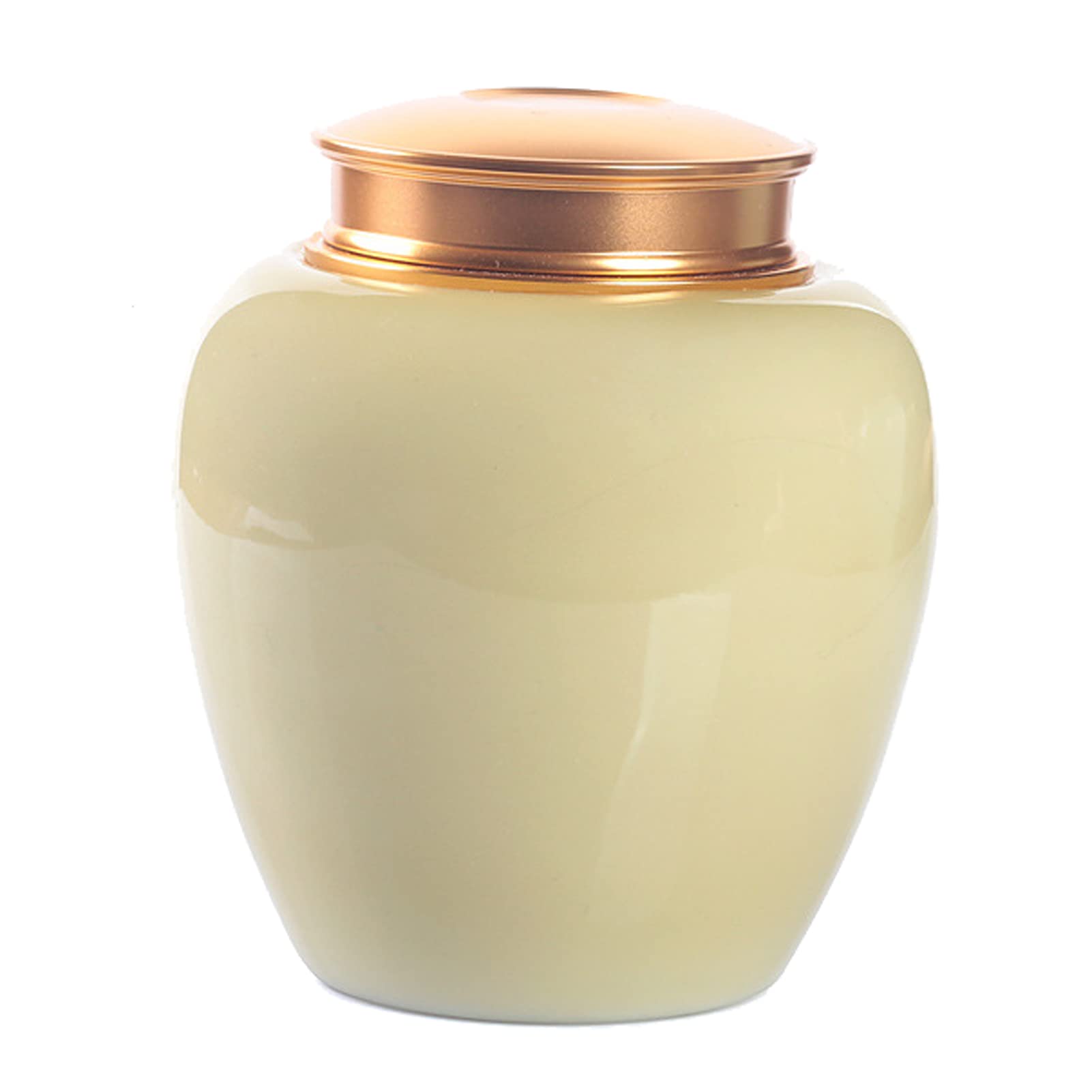 Cremation Urns, Ceramic Pet Urn Cat Dog Memorial Cremation Burial Funeral for Ashes Storage Caskets, Urns And Stones for Dogs(Brown)