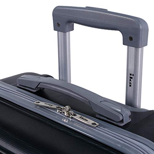 Mala Ika Continental (Média, Preta)