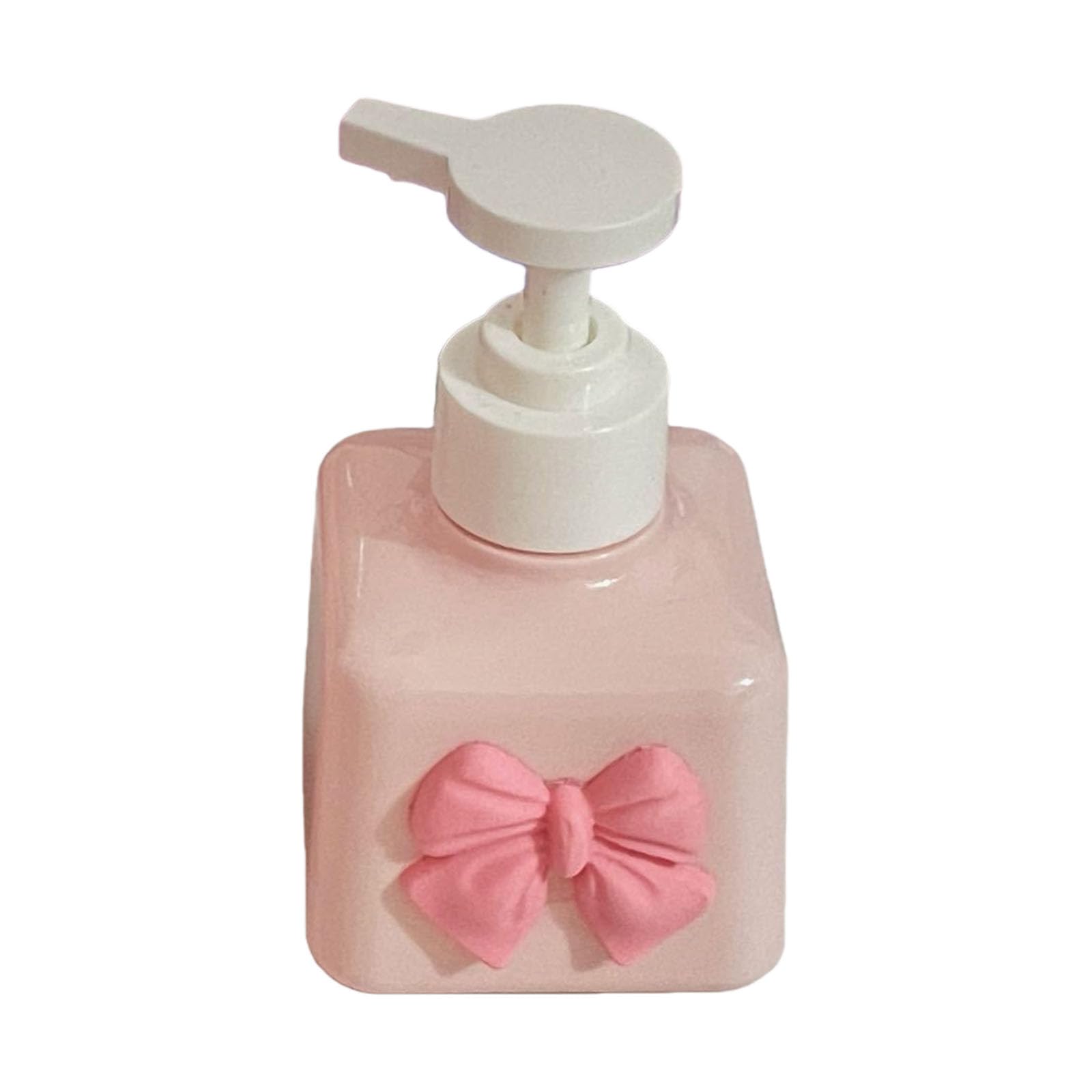 Leakproof Soap Dispenser Bottle with Decorative Bowknot Design Travel Soap Holder Bottle for Shampoo Lotion Travel Dispenser
