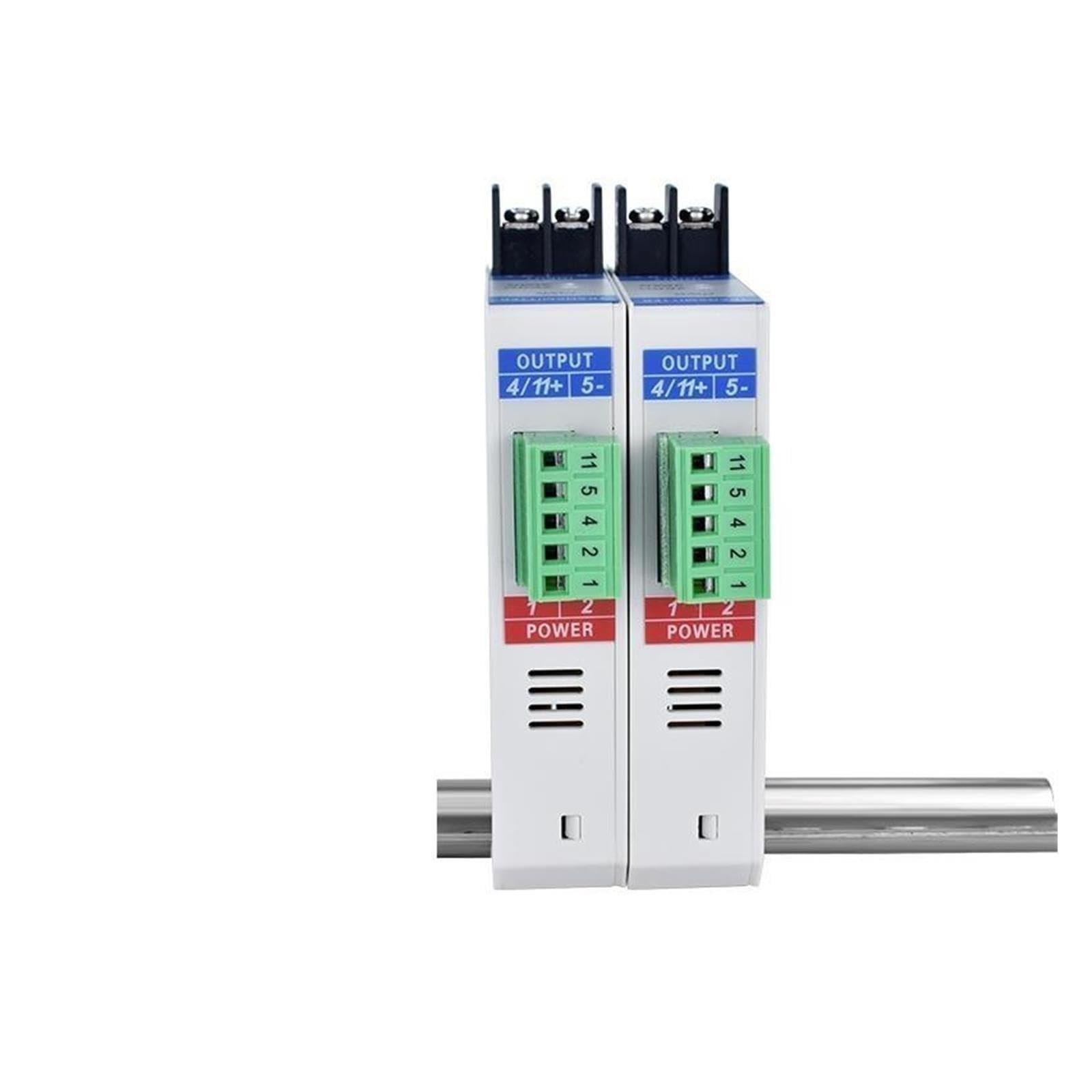 Sensor de corriente CA CC 0-5A Entrada 4-20mA 0-10V Salida 24V CC 220V Fuente de alimentación Transductor de voltaje(Input AC0-4A,DC0-10V,AC 40-270V)