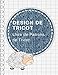 Design de Tricot: Carnet de papier quadrillé, Livre de Patrons de Tricot , ratio 2:3