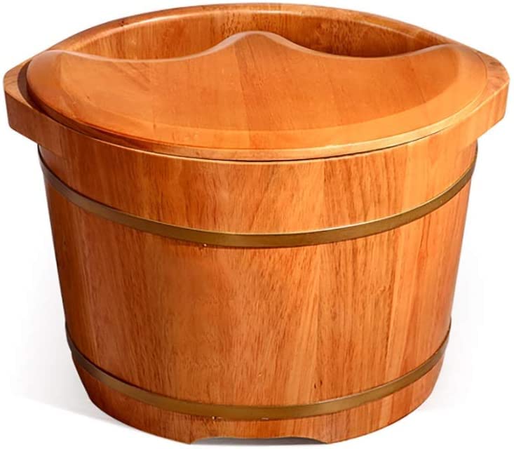 Masajeador spa de pies de madera artesanal Katzowen