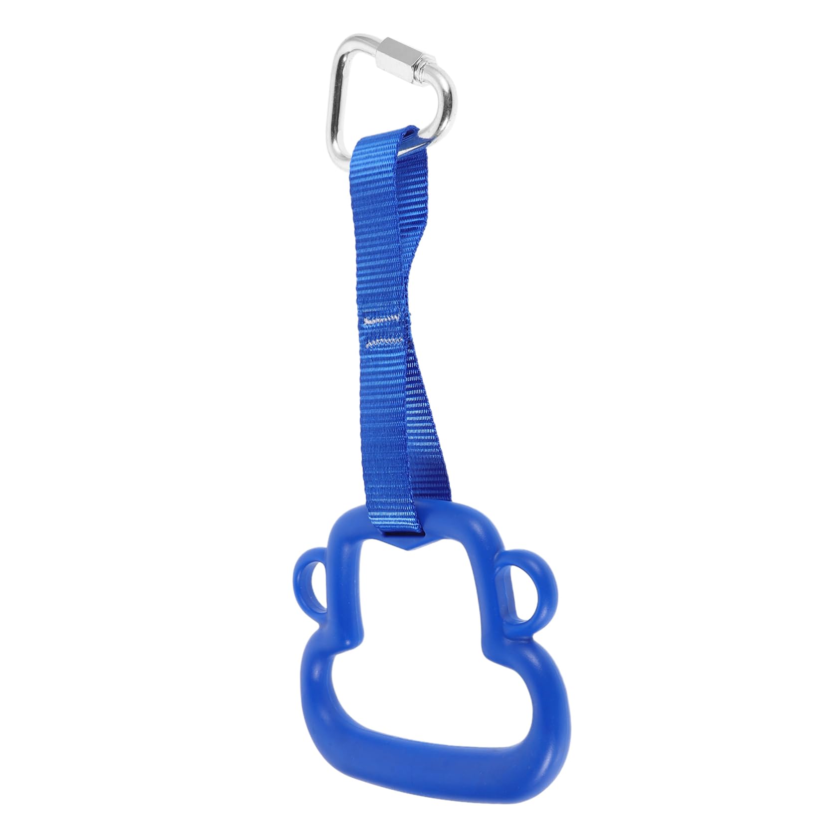 BESPORTBLE Gymnastics Rings Monkey Shaped Pull Up Ring with Strap Outdoor Playground Climbing Equipment for Fitness and Coordination Development