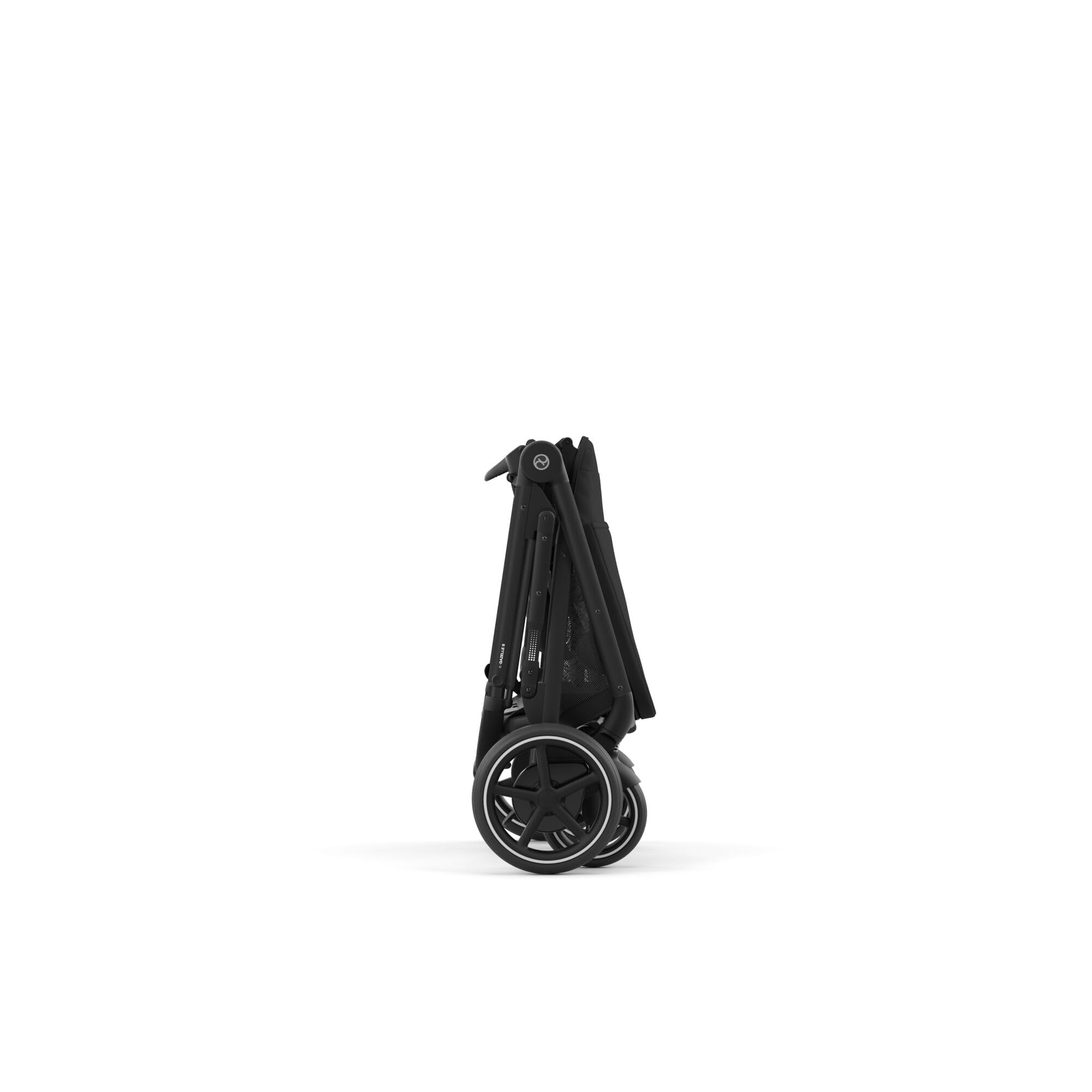 CYBEX Poussette Gold e-GAZELLE S, de la naissance à environ 4 ans, max. 22 kg (mode simple) / 2x 22 kg (mode duo), système tout-en-1 avec propulsion électrique et 20+ configurations, Noir lune
